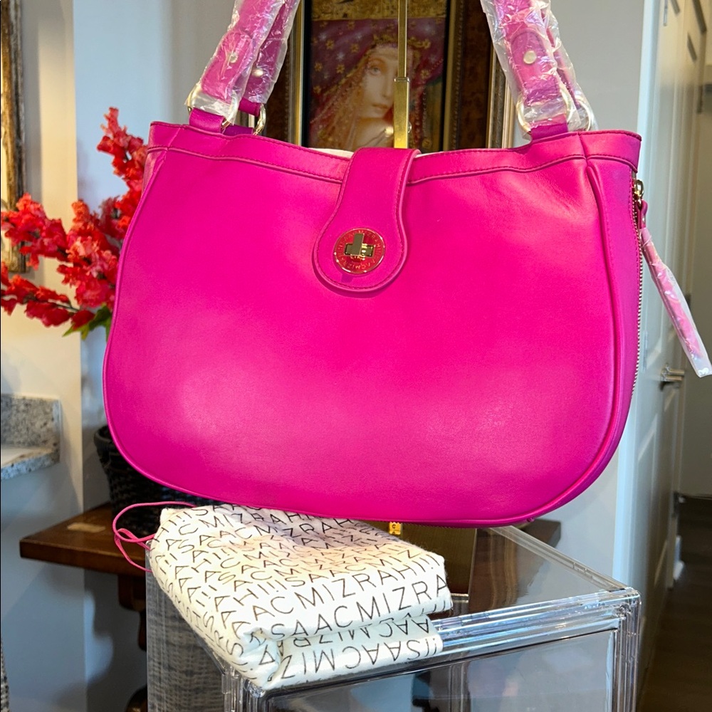 Isaac Mizrahi Hot Pink Shoulder Bag